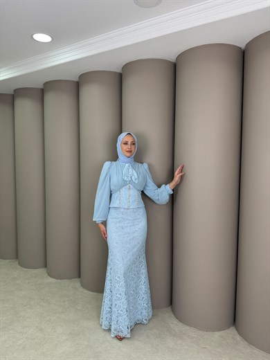 Abiye
Velvet Abiye Bebe Mavisi