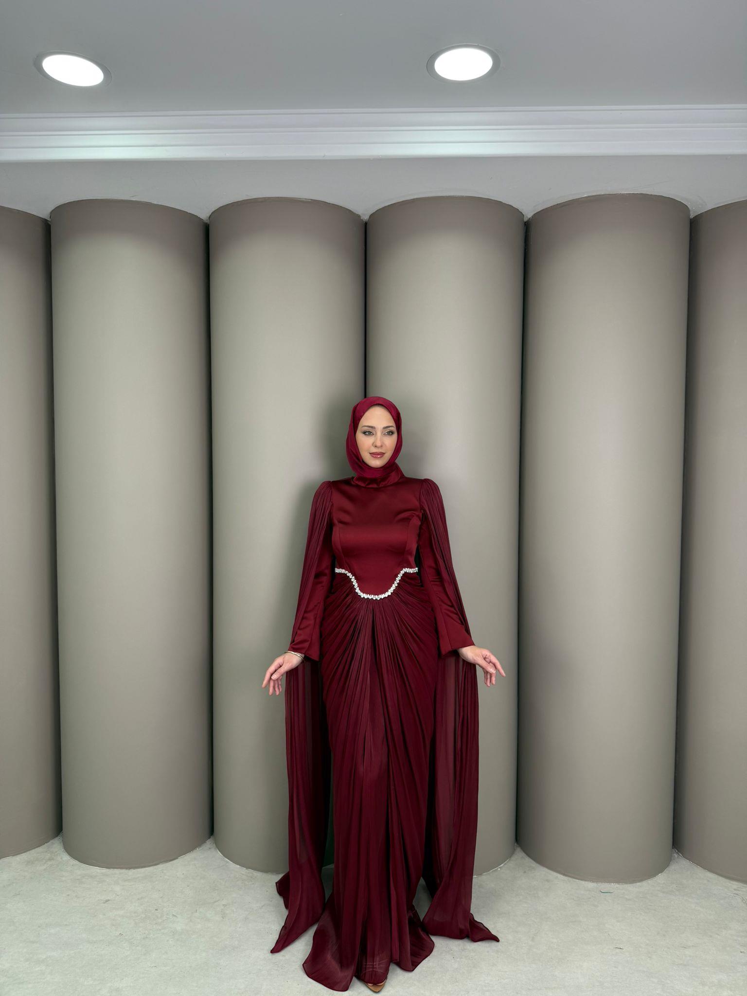 Abiye
Aura Abiye Bordo