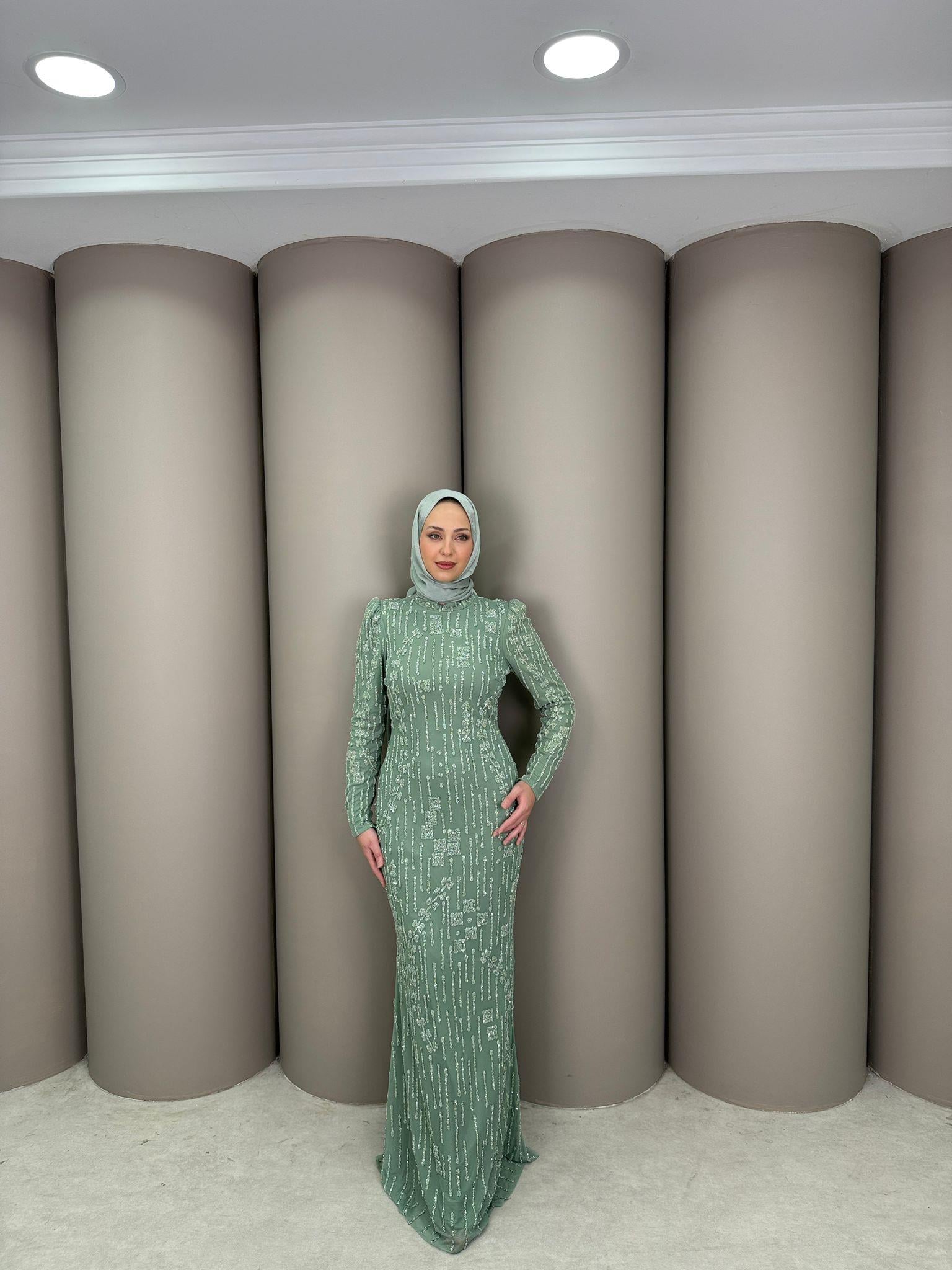 Abiye
Begüm Abiye  Mint Yeşil