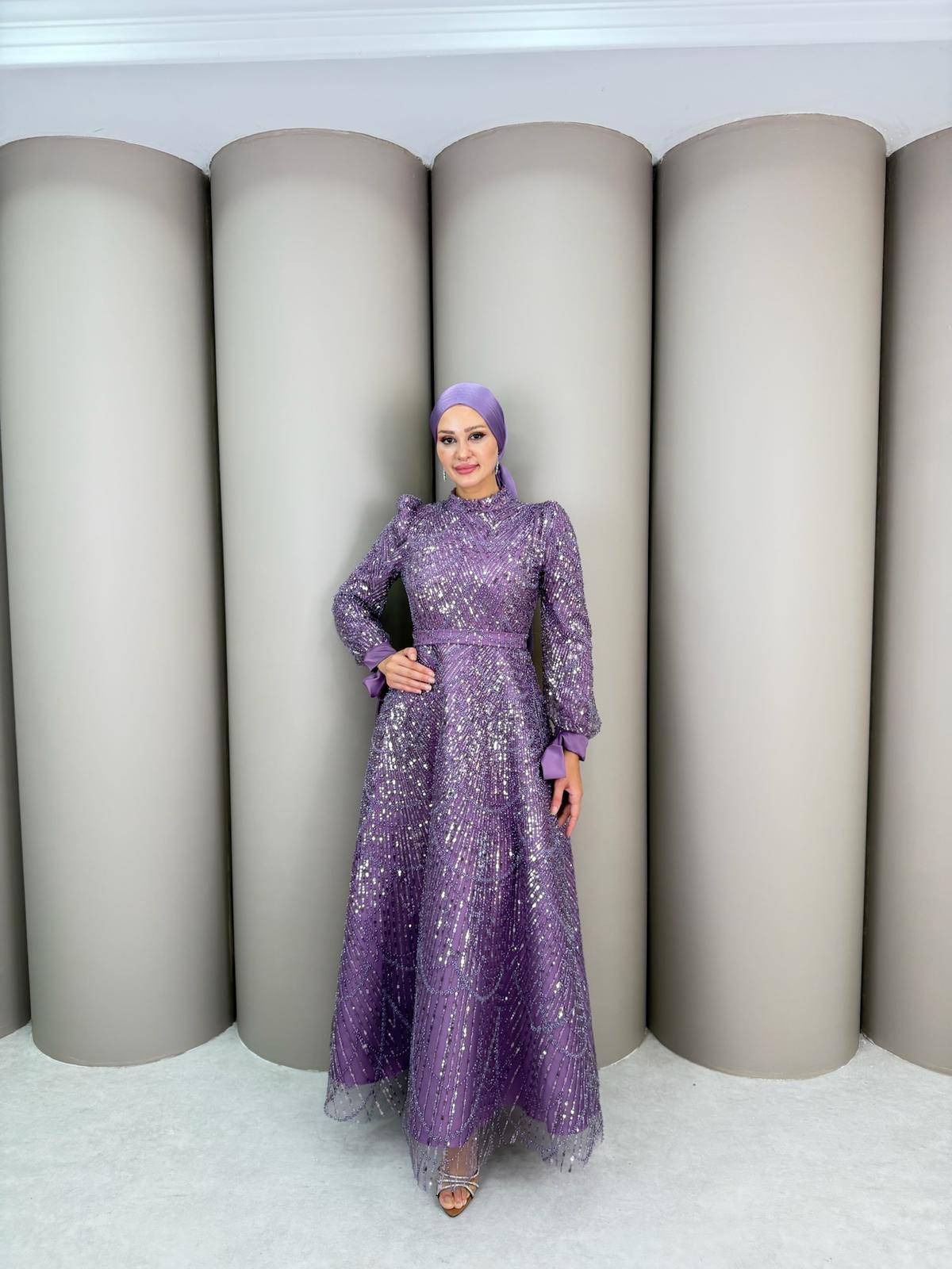 Abiye
Beliz Abiye Lila 1 