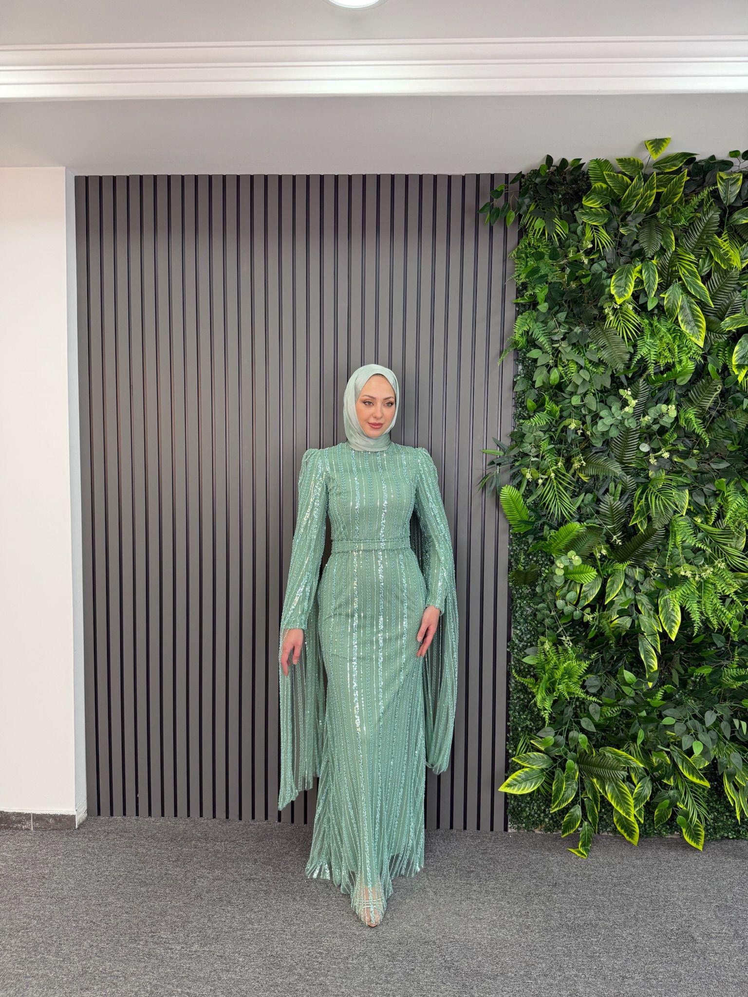 Abiye
Dore Abiye Mint Yeşil