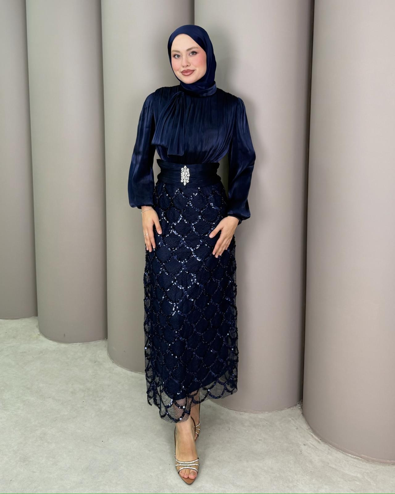 Abiye
Duygu Abiye Lacivert