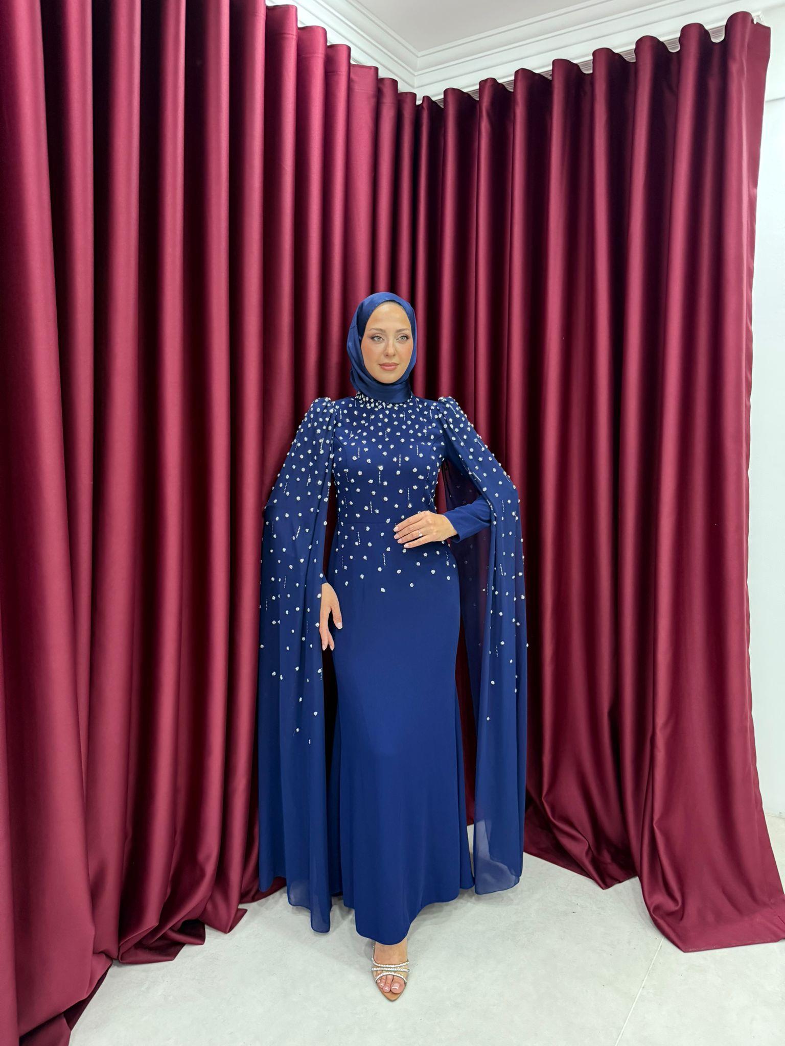 Abiye
Elçin Abiye Lacivert