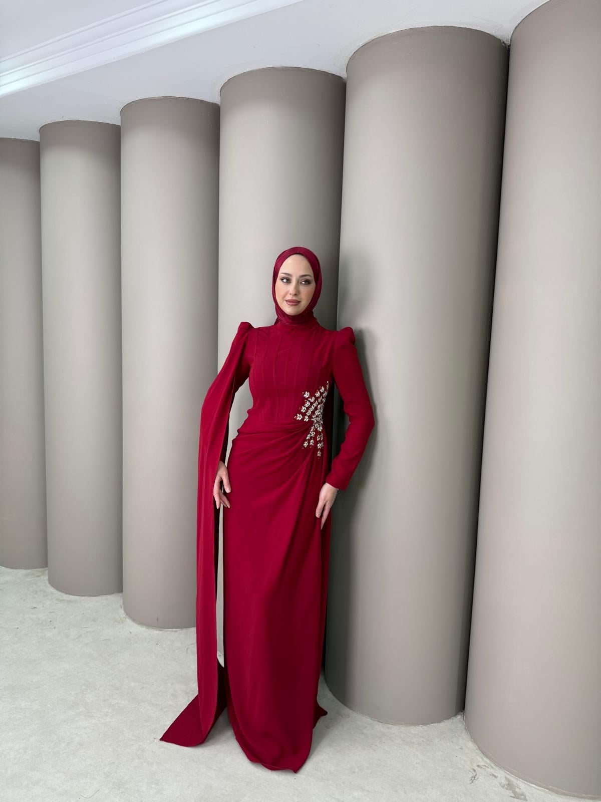 Abiye
Elira Abiye Bordo