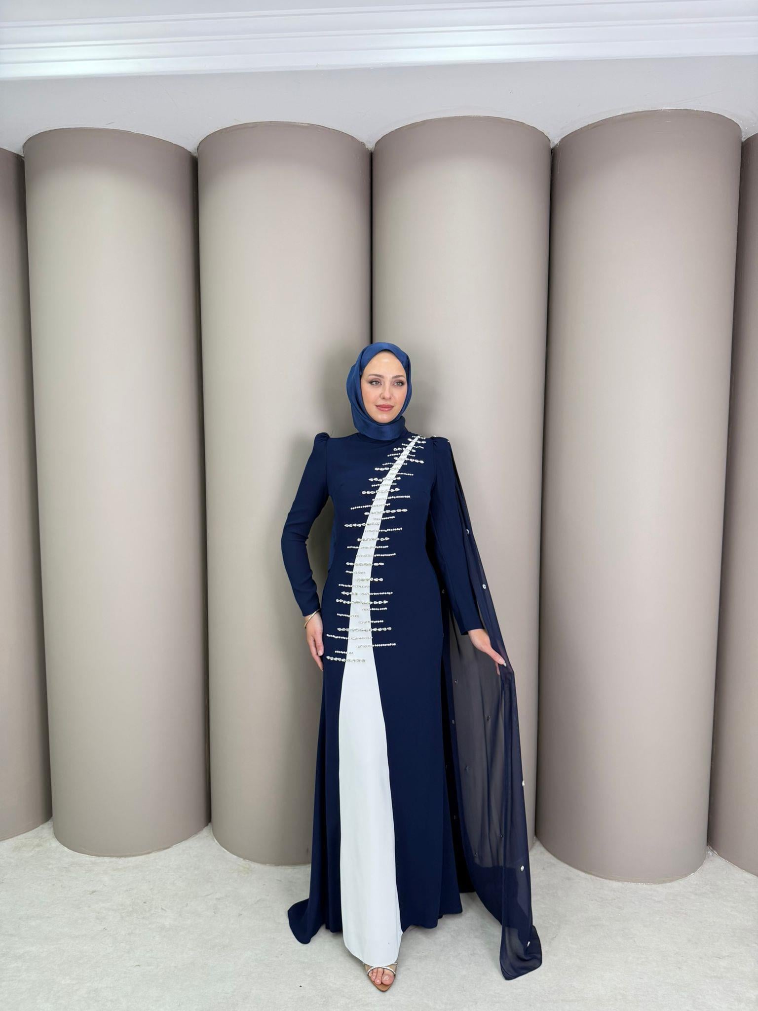 Abiye
Elmas Abiye Lacivert