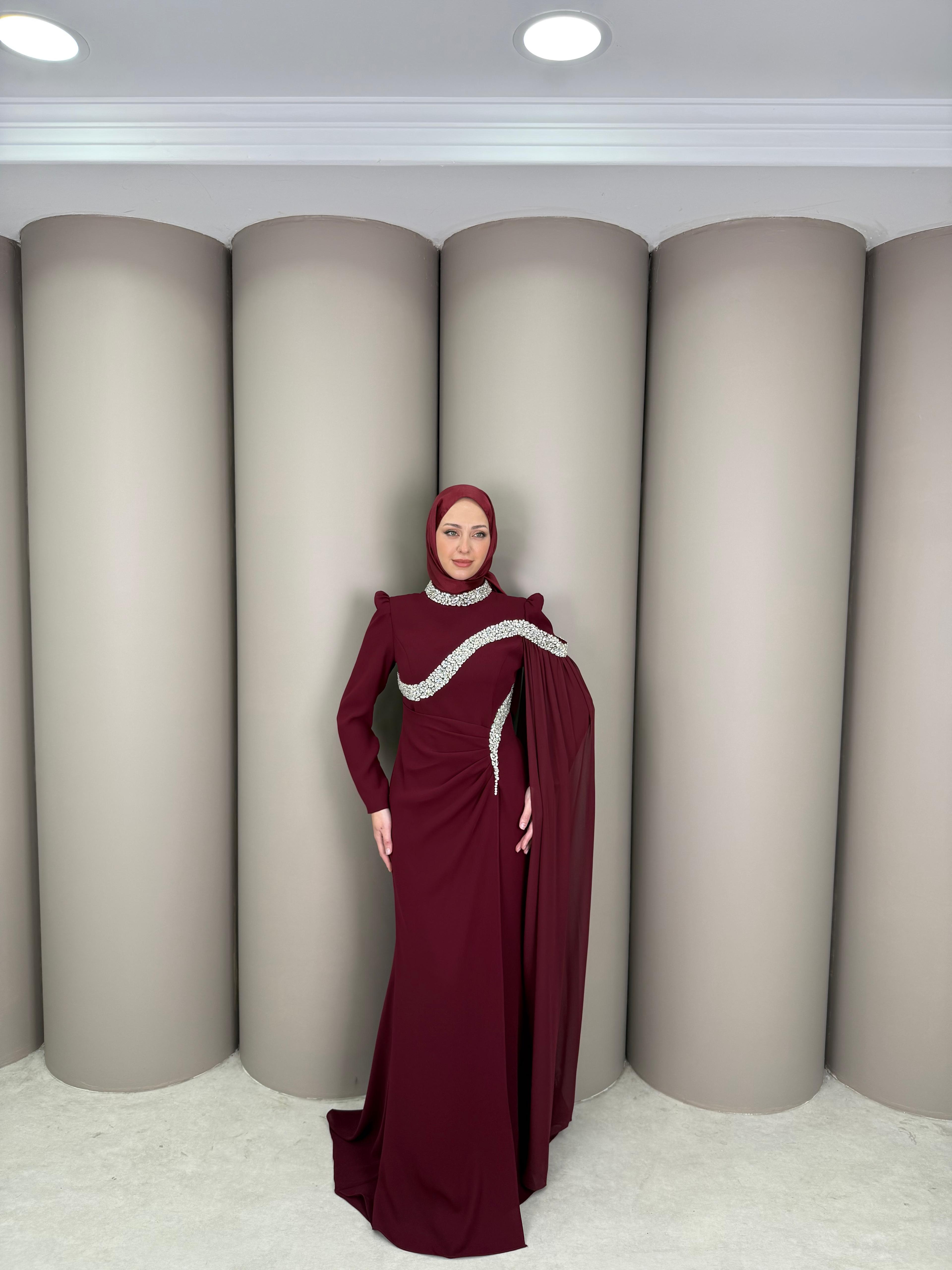 Abiye
Feriha Abiye Bordo