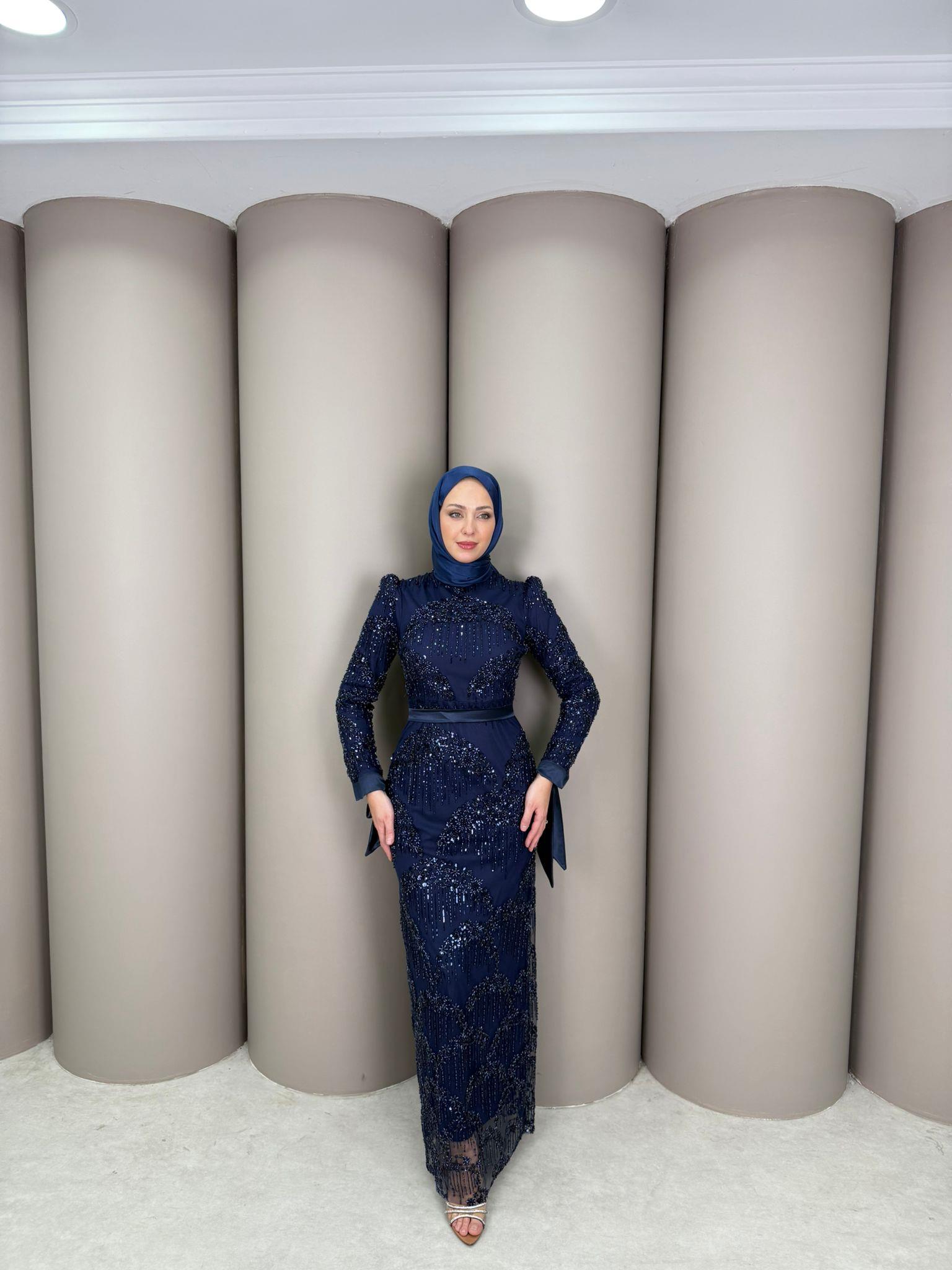 Abiye
Filiz Abiye Lacivert