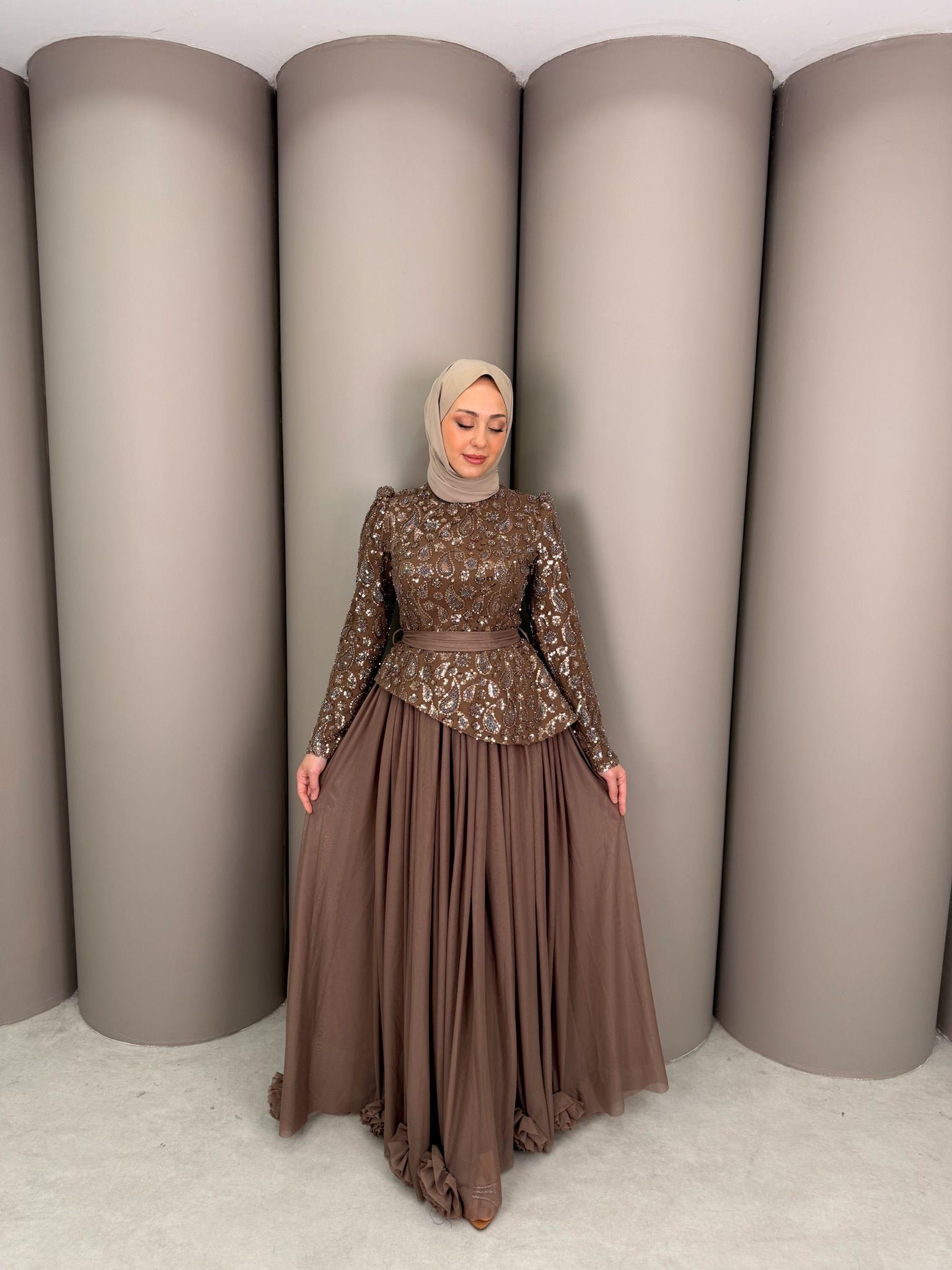 Abiye
Flower Abiye Kahve