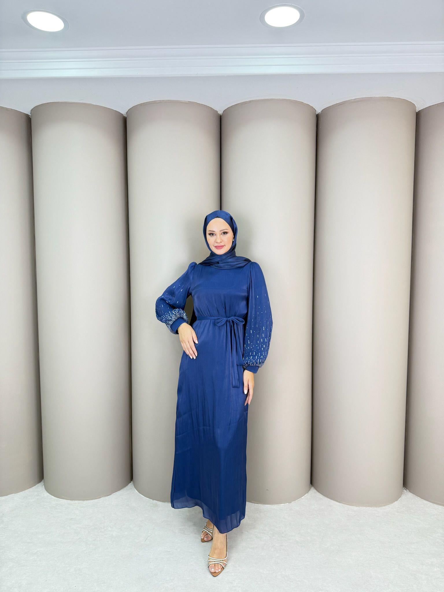 Abiye
Gözde Abiye Lacivert