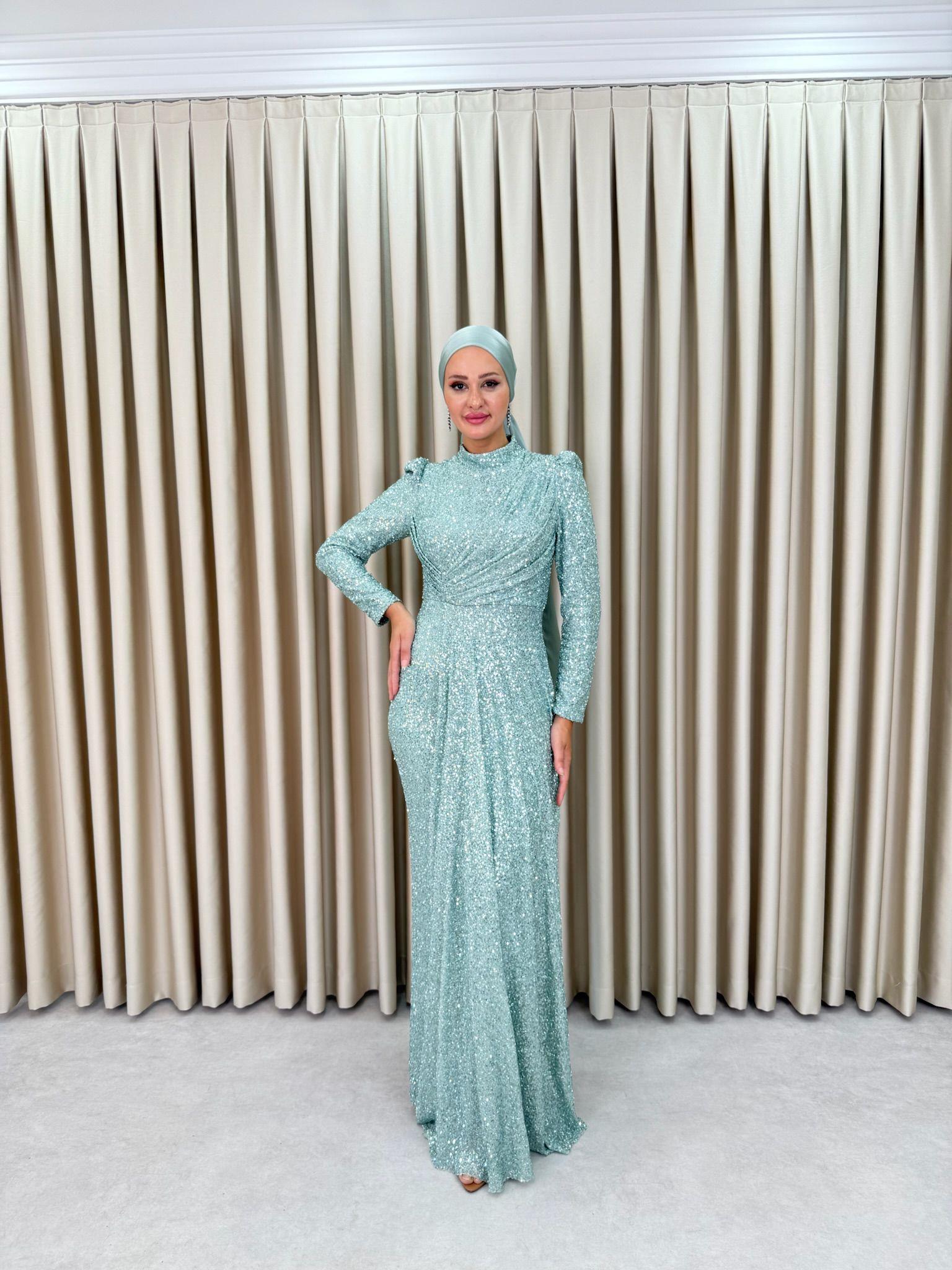 Abiye
Hailey Abiye Mint Yeşil