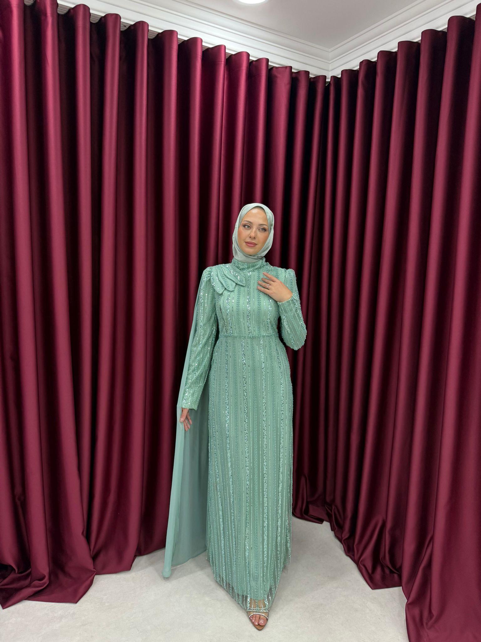 Abiye
İkra Abiye Mint Yeşil