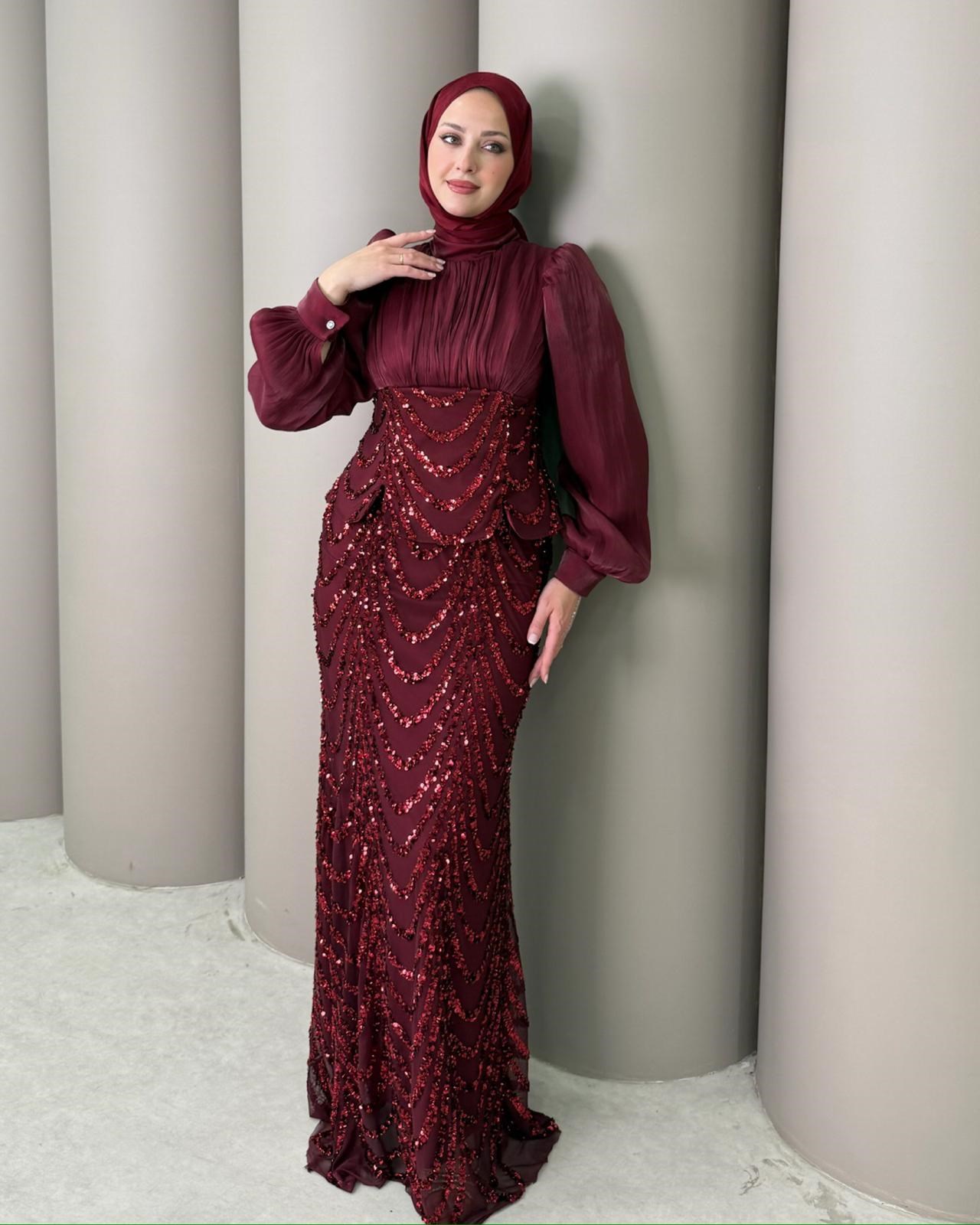 Abiye
Laysa Abiye Bordo