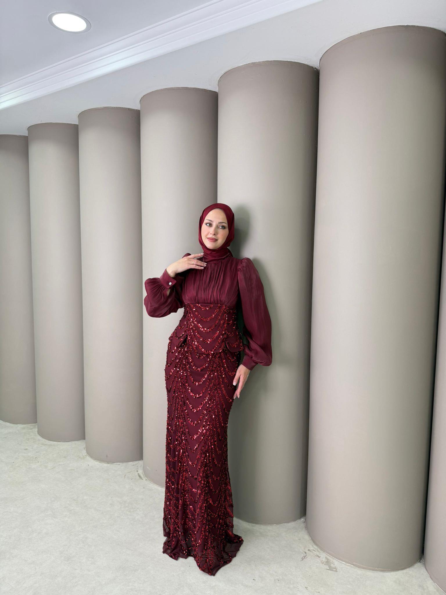 Abiye
Laysa Abiye Bordo