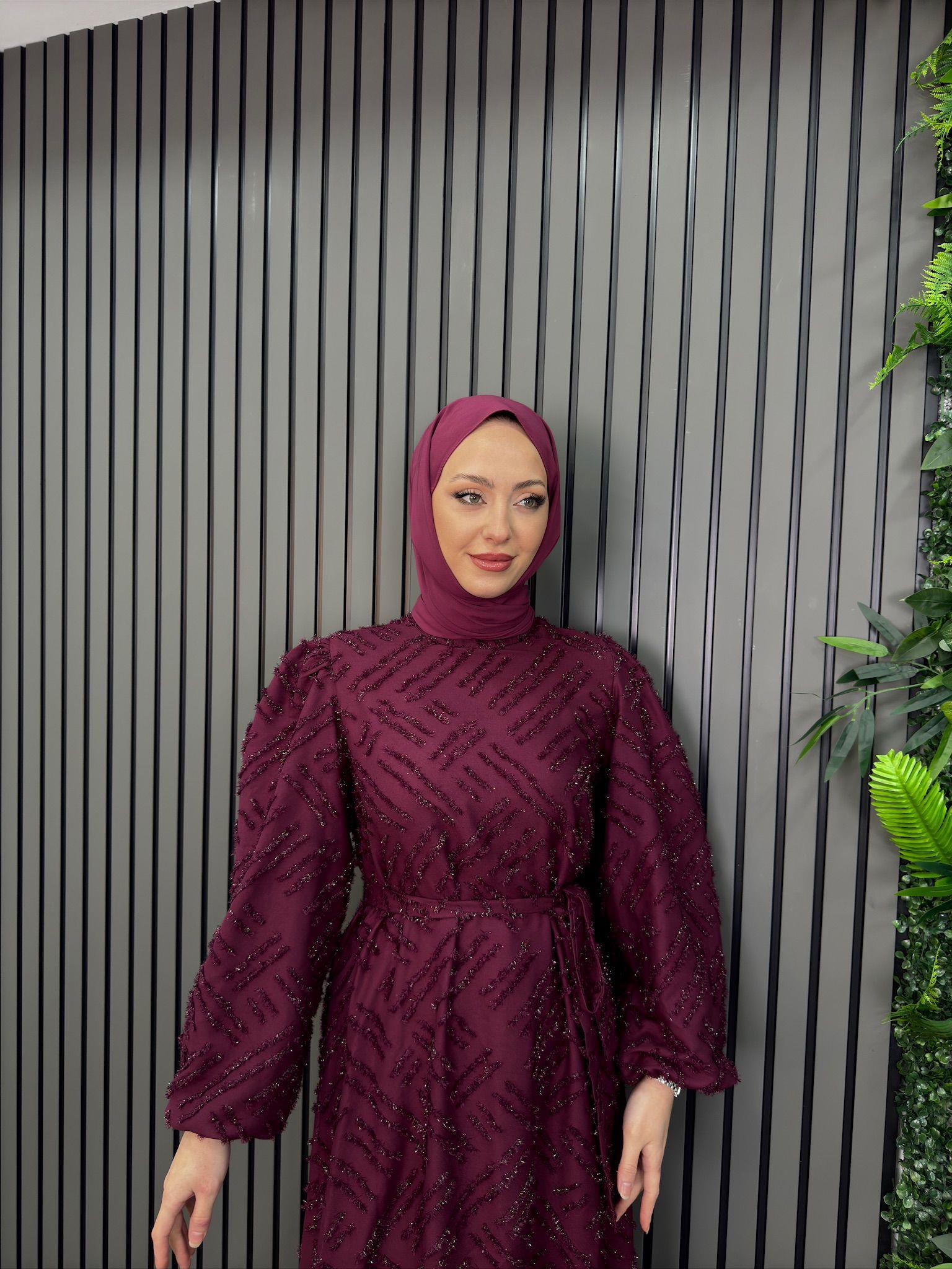 Abiye
Leyla Abiye Bordo