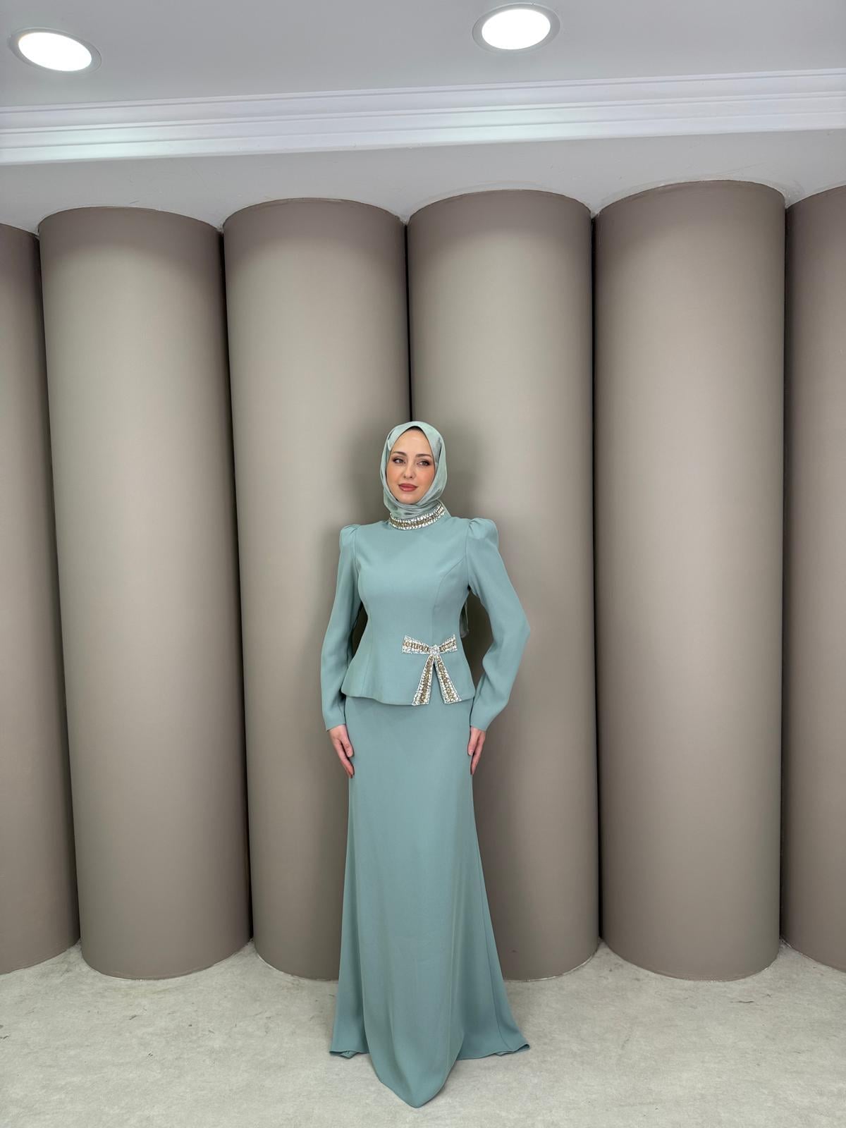 Abiye
Linda Takım Mint Yeşili