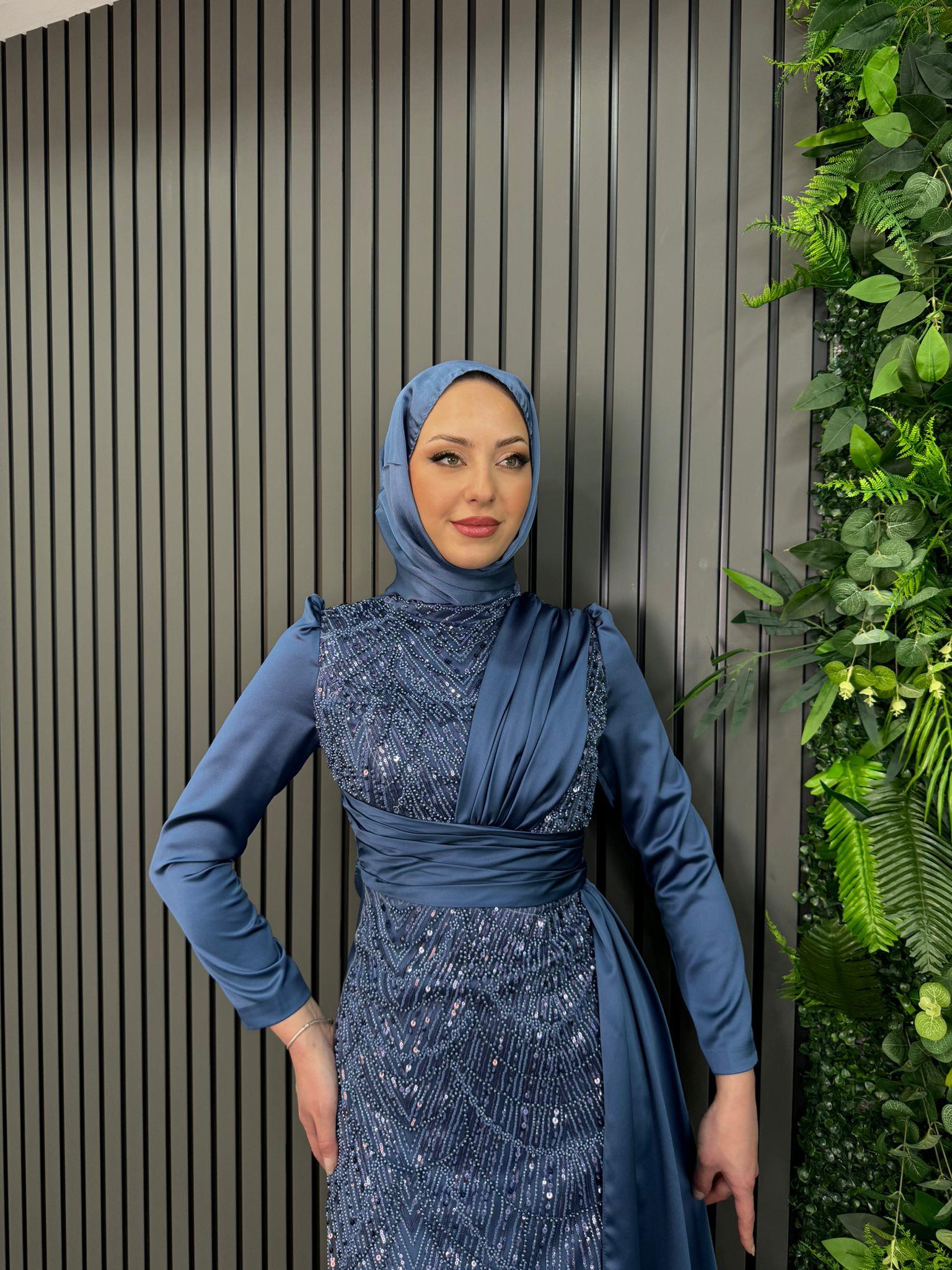 Abiye
Naz Abiye İndigo