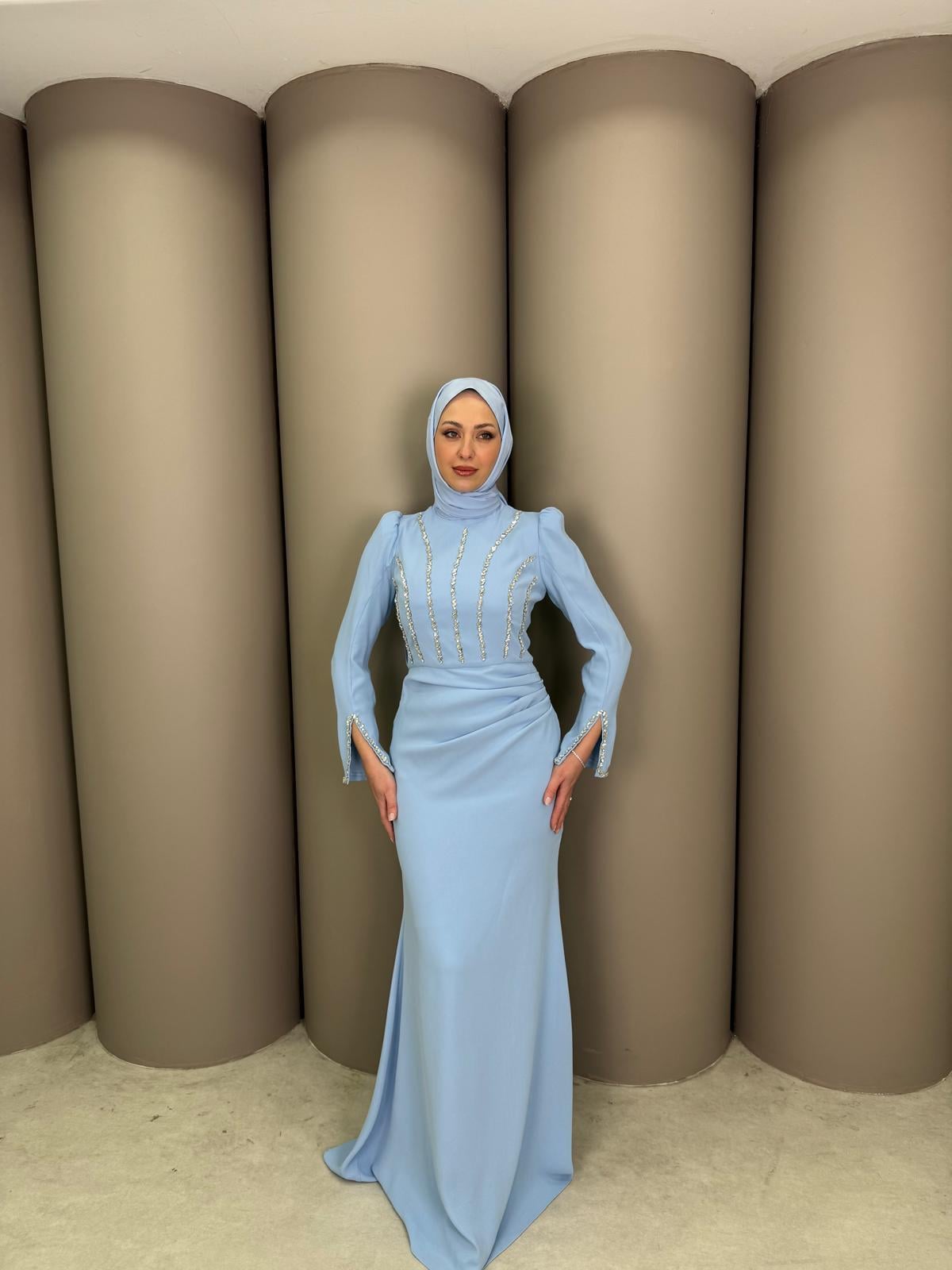 Abiye
Nazende Abiye Bebe Mavisi 