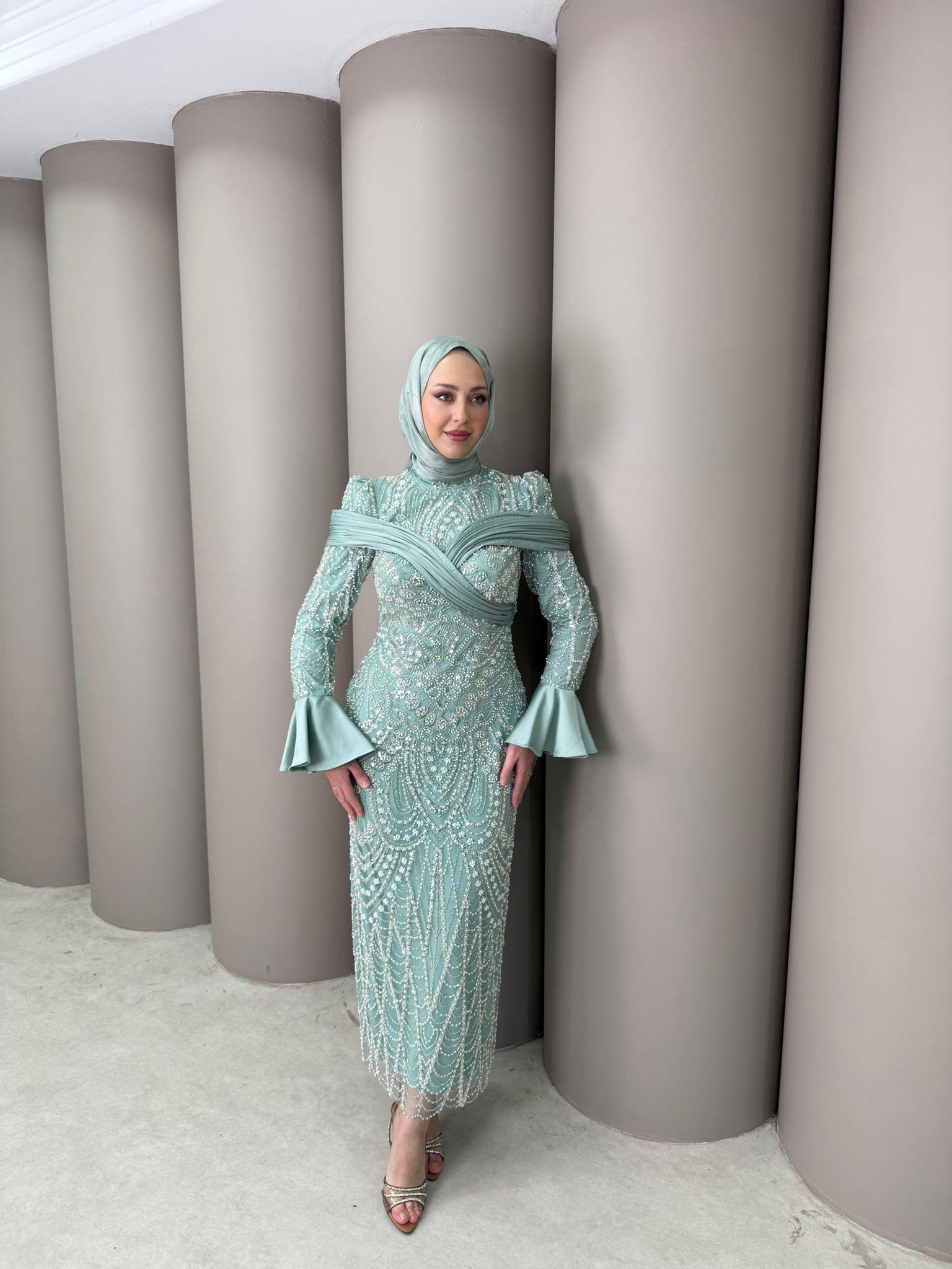 Abiye
Nora Abiye Mint Yeşil