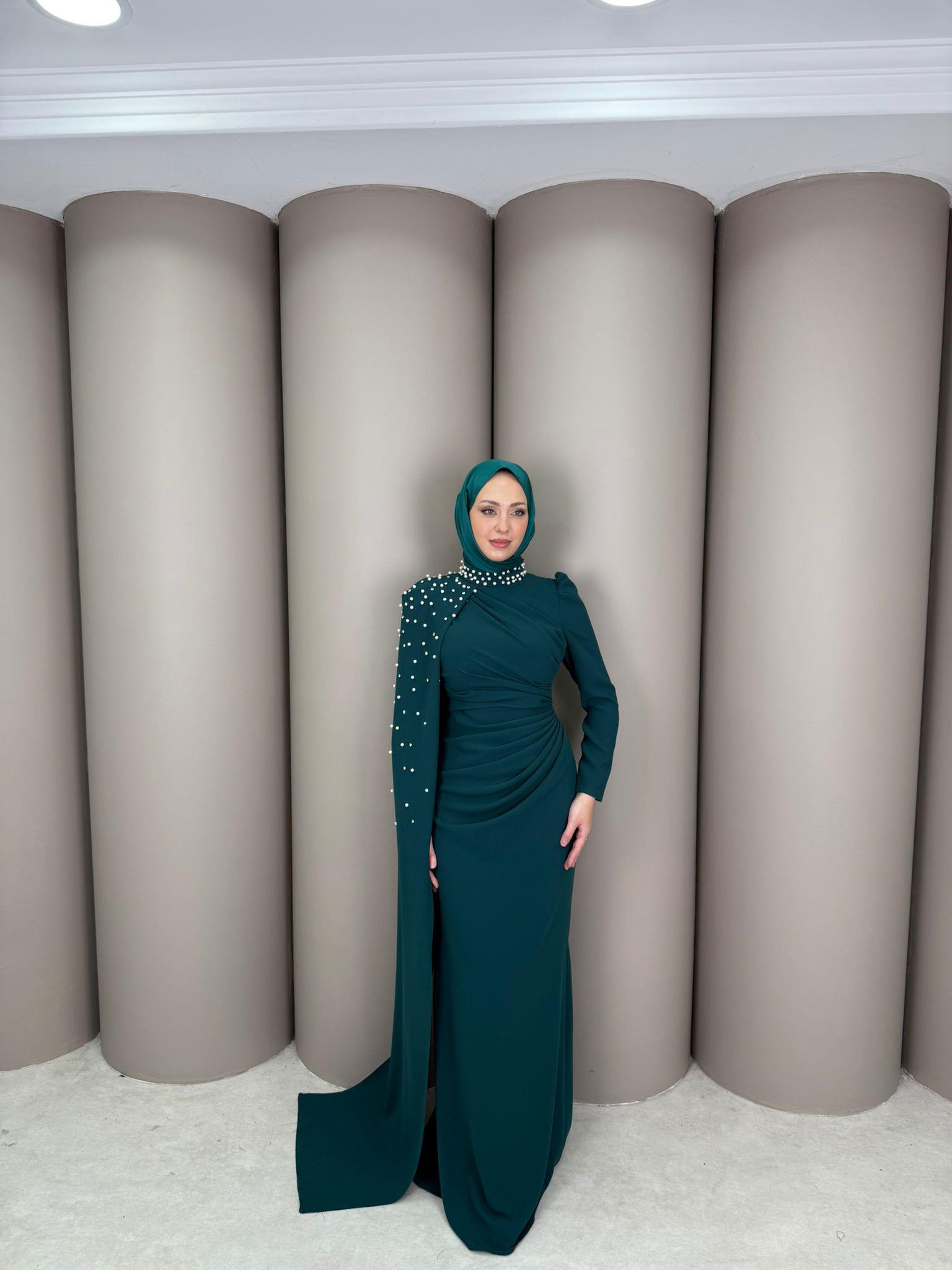 Abiye
Öykü Abiye Petrol Yeşil