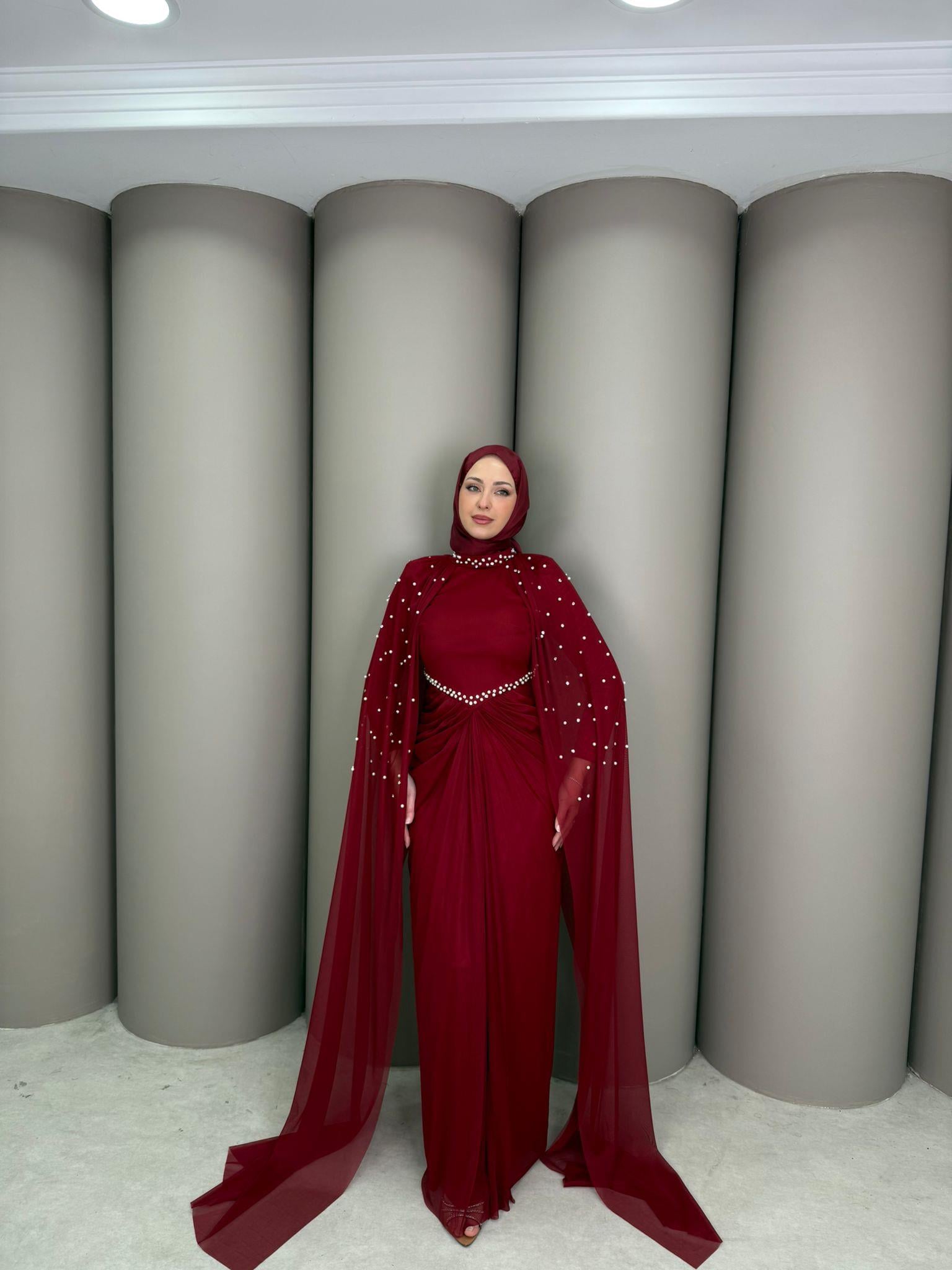 Abiye
Sovera Abiye Bordo