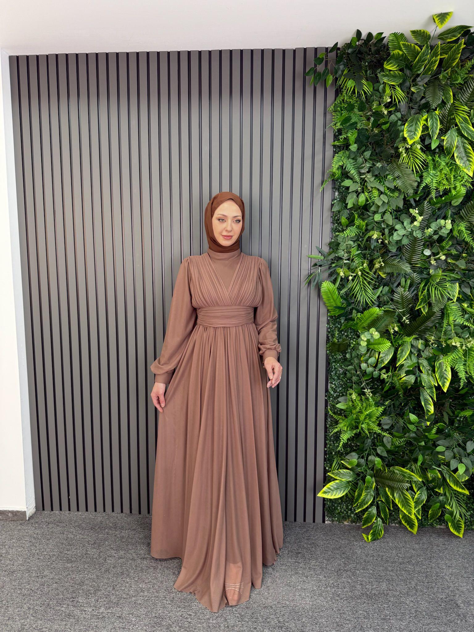 Abiye
Sultan Abiye Kahverengi