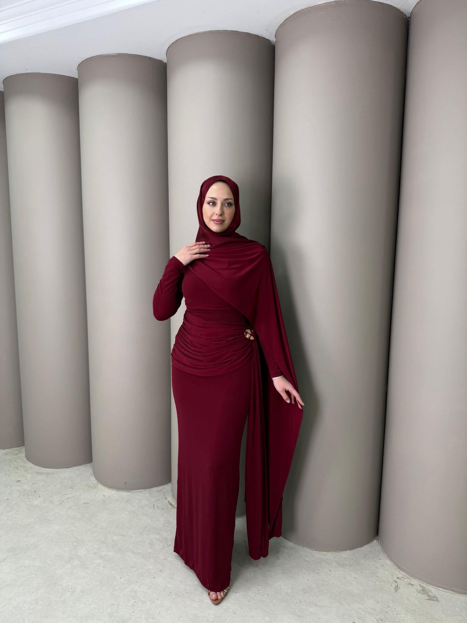 Elbise
Elliy Elbise Bordo