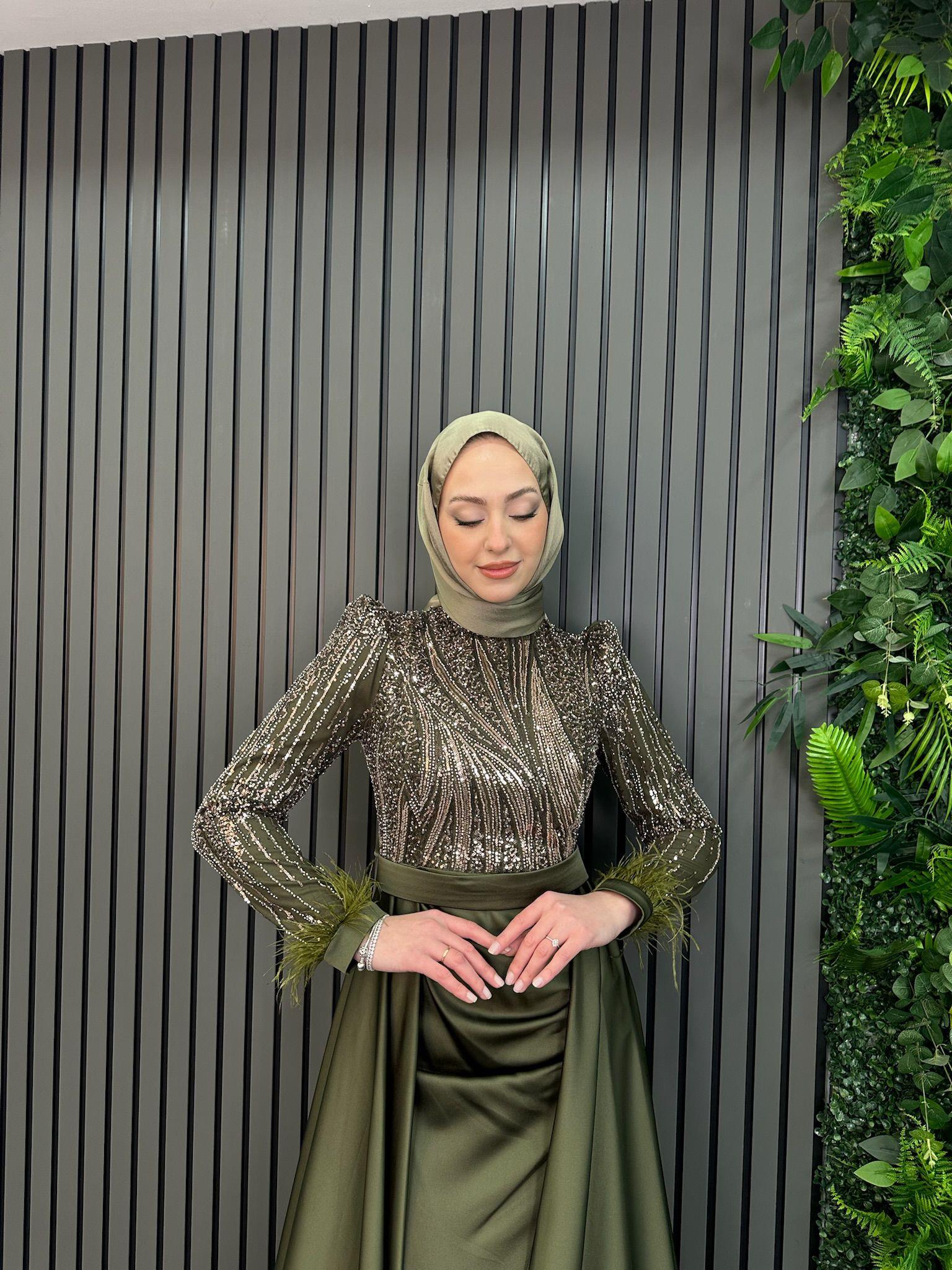 En Yeniler
Frezya Abiye Haki Yeşil