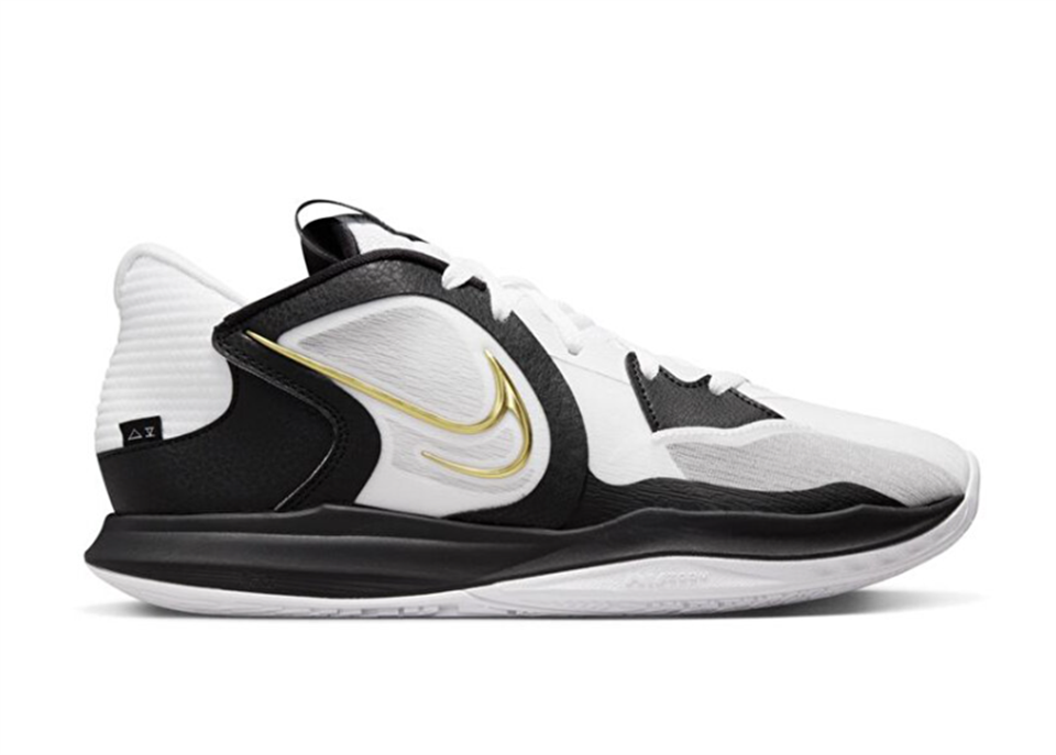 DJ6012-101Kyrie Low 5 ''White Black Metallic Gold''