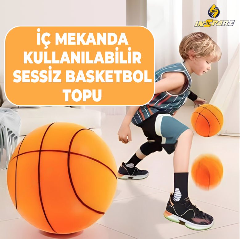 insparetopSessiz Basketbol Topu