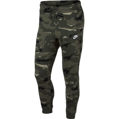 NIKE 'CLUP FLEECE CAMO PANTS'