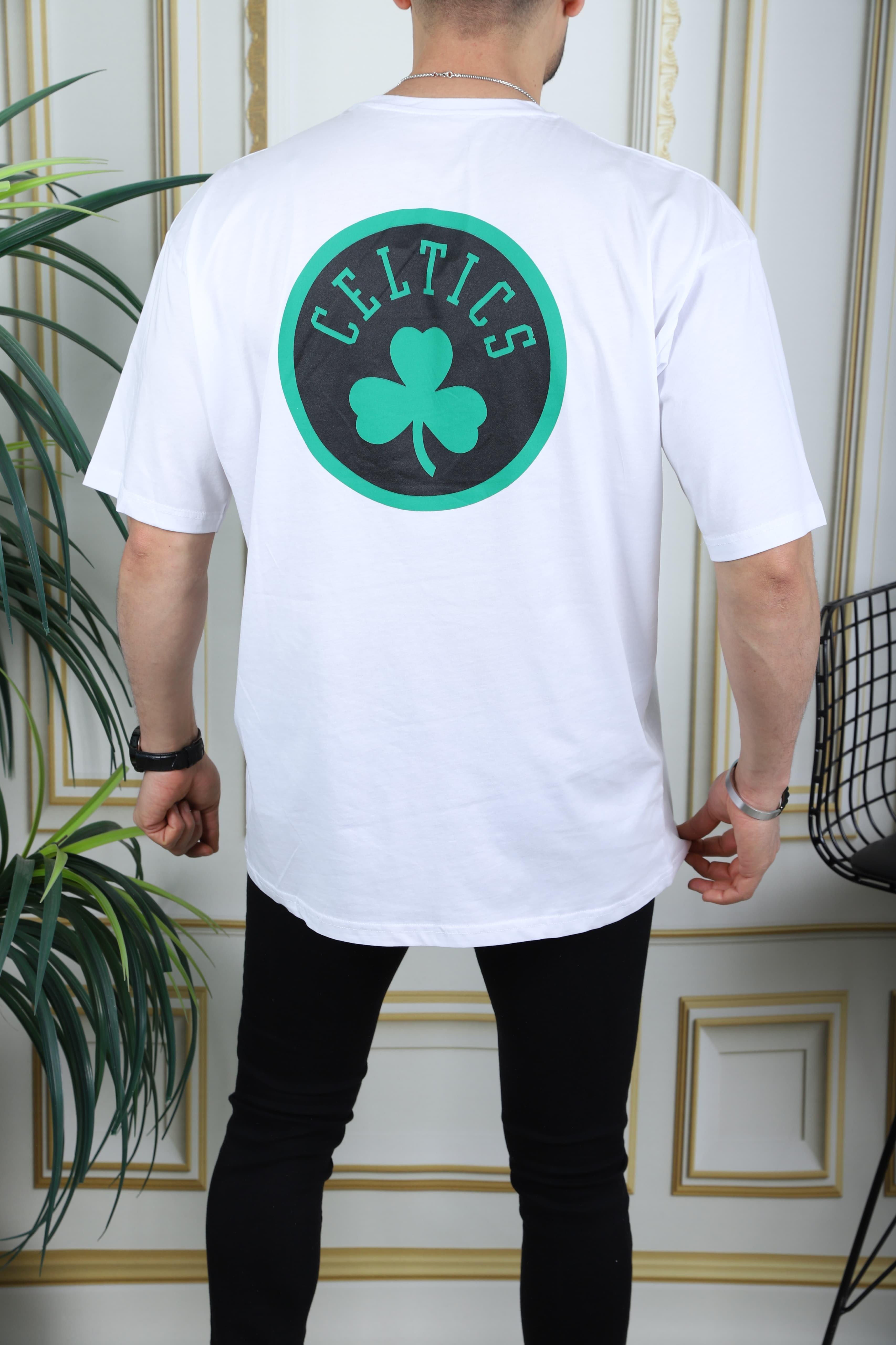Standart beden baskılı owersize tshirt