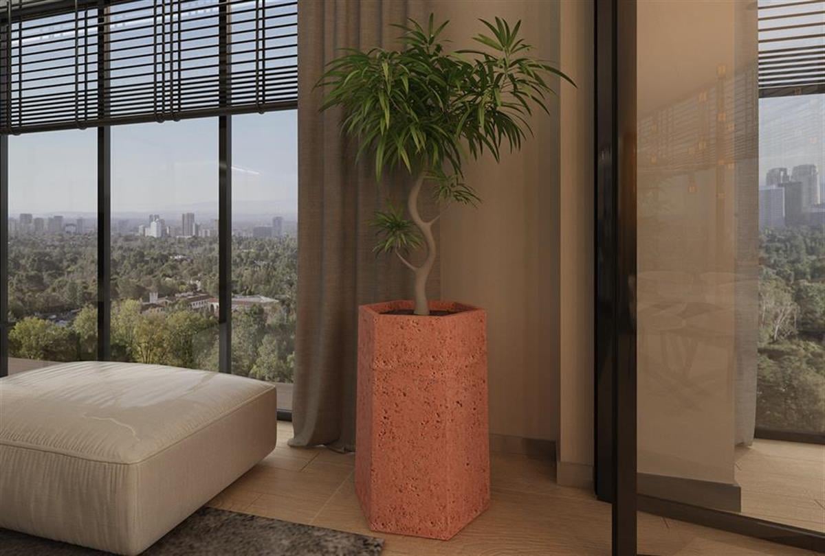 SAKSIPARK-Hera Serisi Köşeli Saksı