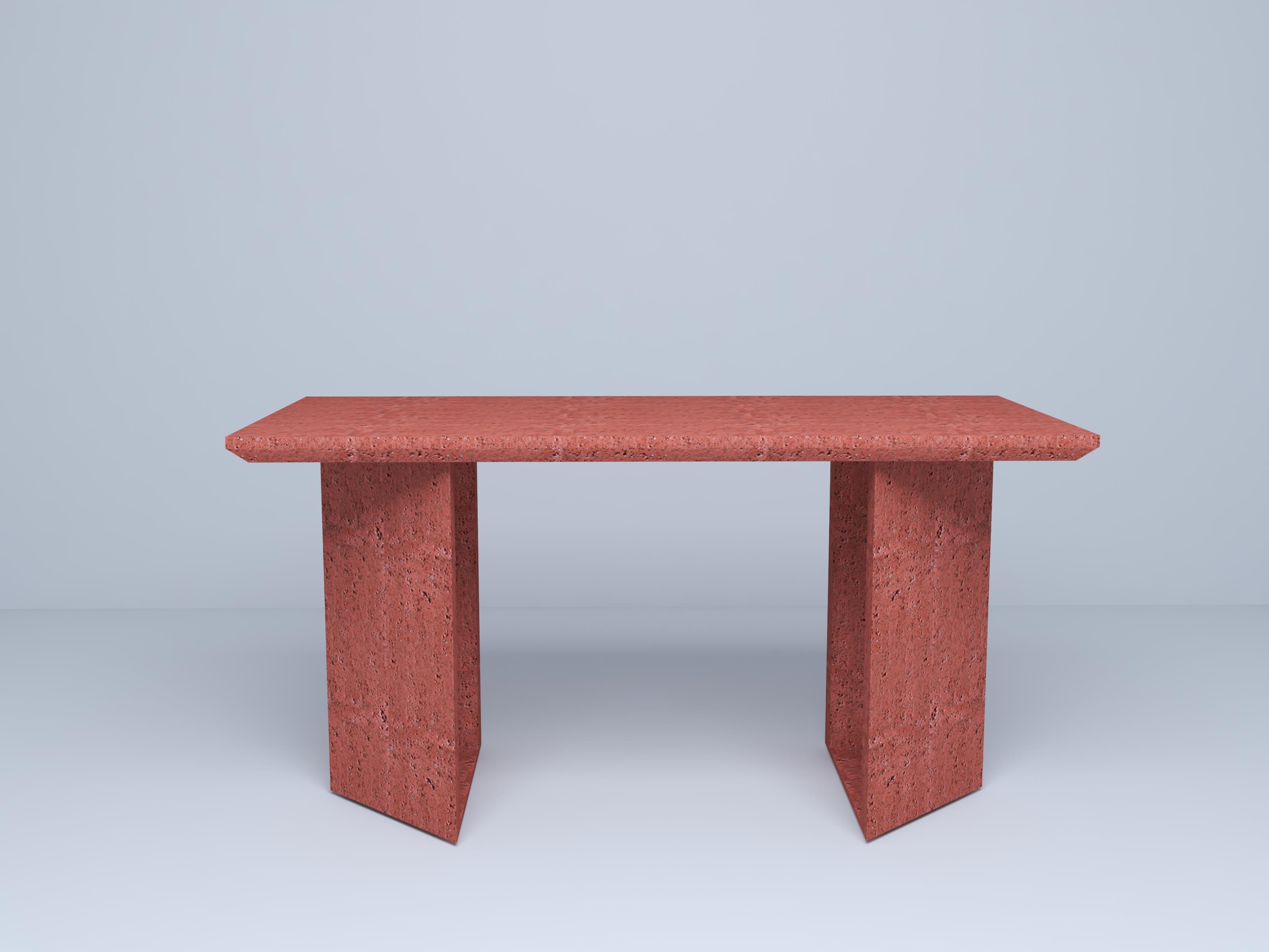 Utarit Masa 80x170x80 cm Kırmızı