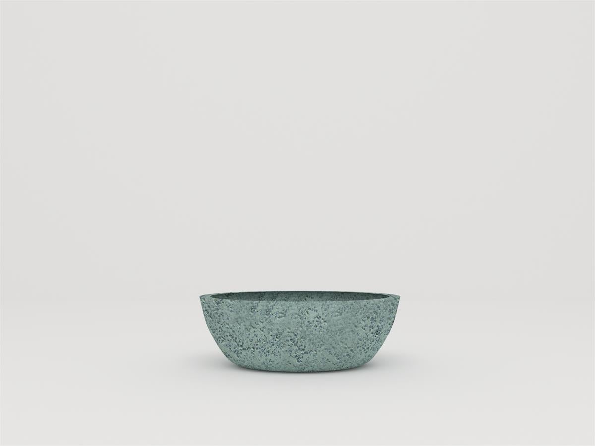 SAKSIPARK-Viola Serisi Yuvarlak Yeşil Saksı