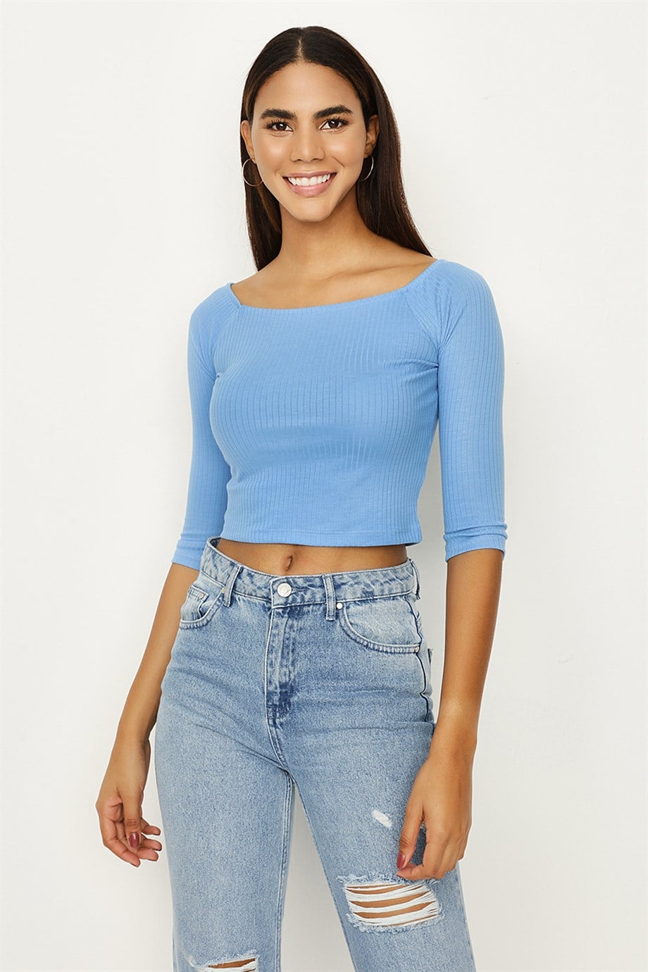 Kadın Crop Body