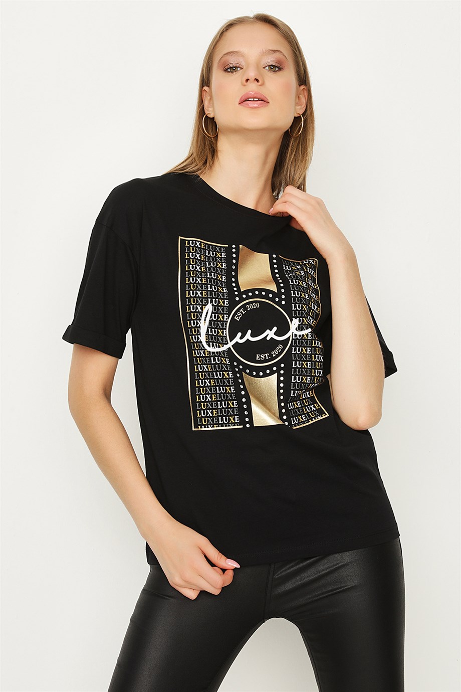 Kadın Baskılı T-Shirt