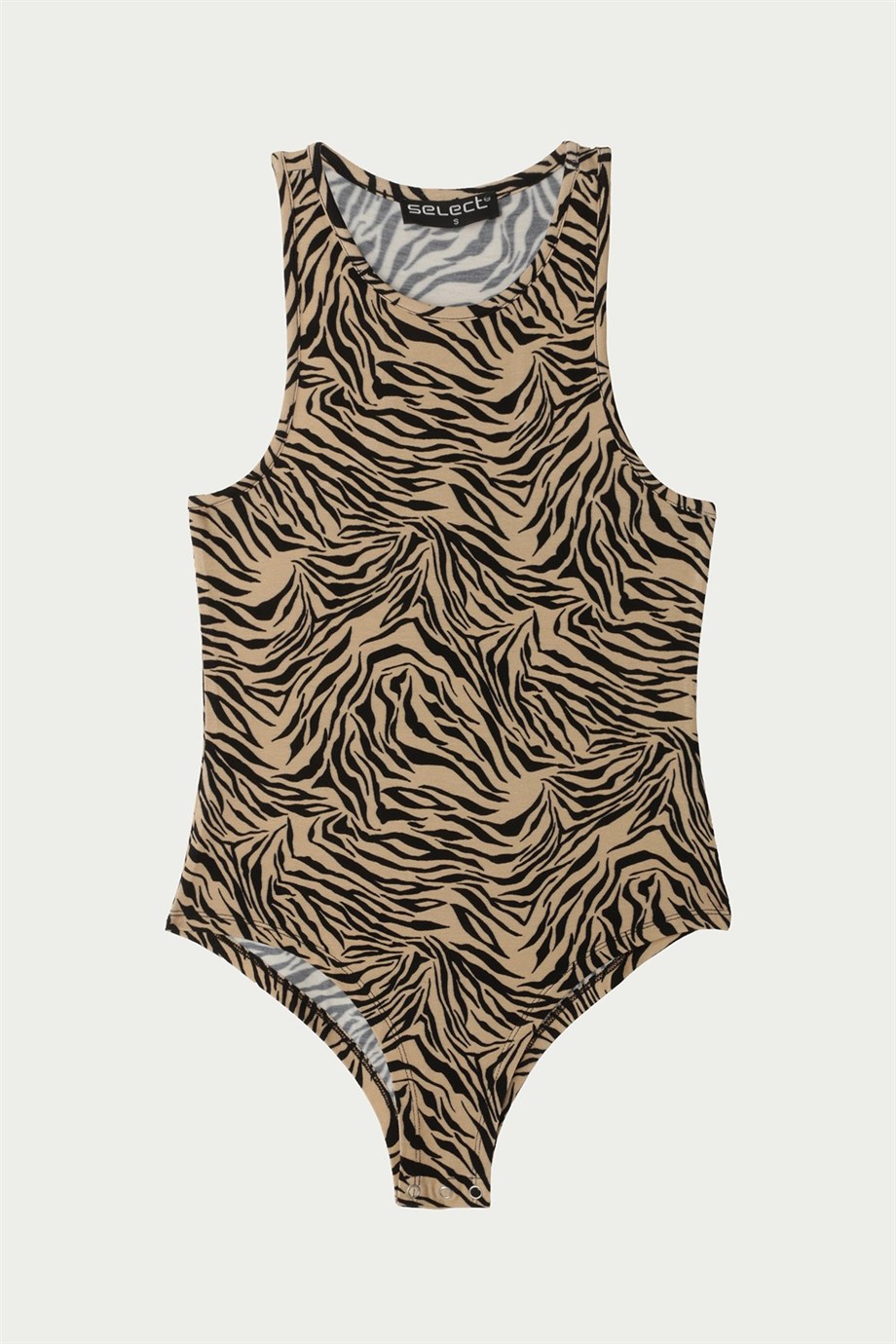 Kadın Bisiklet Yaka Yüzücü Alttan Çıtçıtlı Body · 94