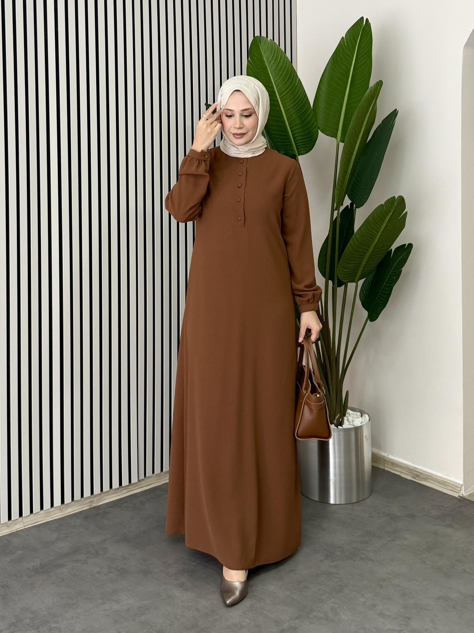 Efsun Elbise - Kiremit