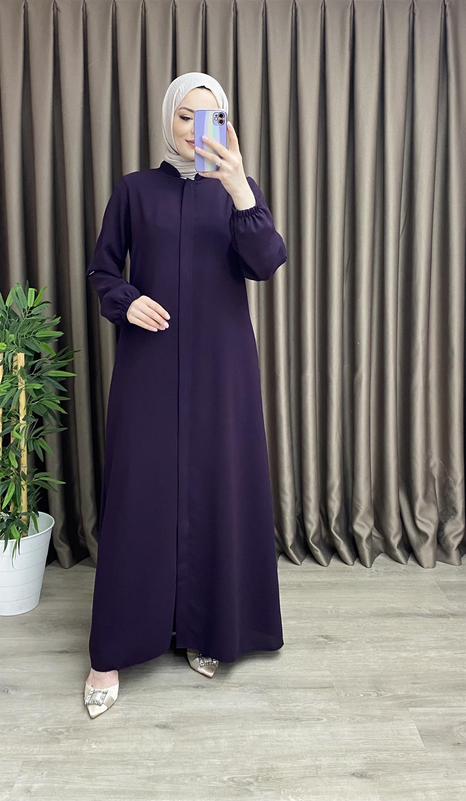 Kol Patlı Ferace - Mürdüm