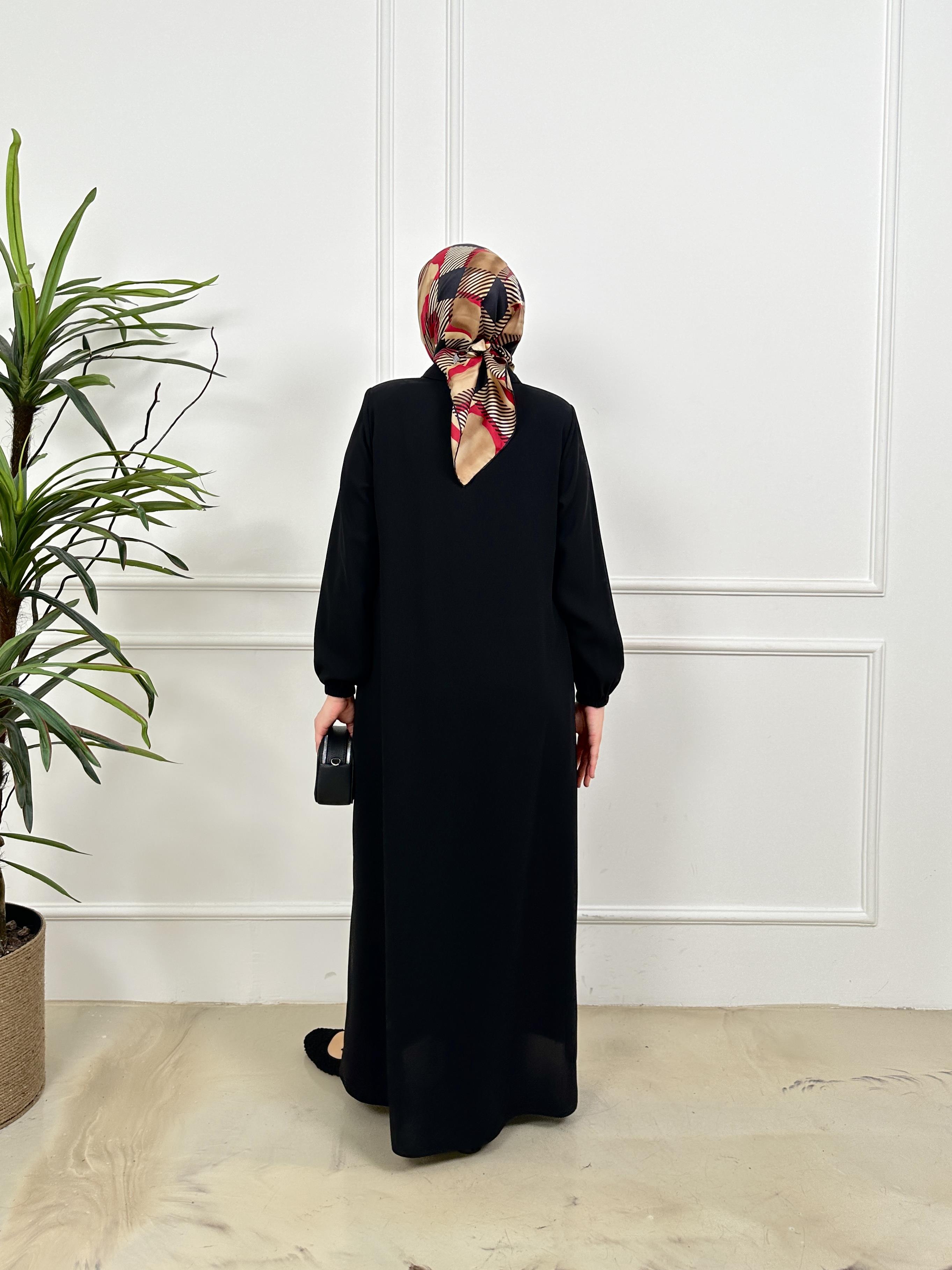 Robalı Ferace - Siyah