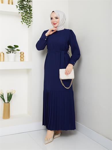 Lalezar Elbise - Mavi