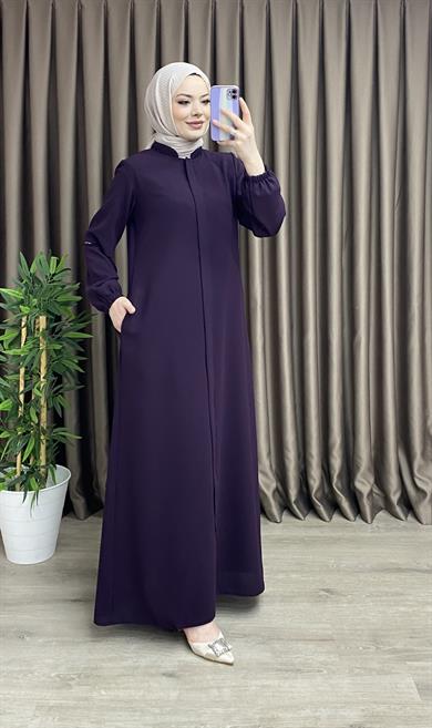 Kol Patlı Ferace - Mürdüm