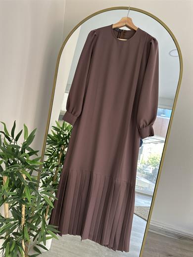 Lalezar Elbise - Sütlü Kahve