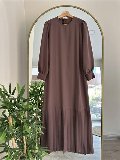 Lalezar Elbise - Sütlü Kahve