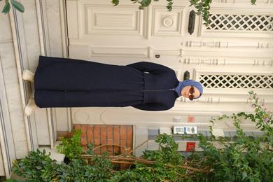 Neva Kışlık Ferace - Lacivert