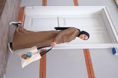 Neva Kışlık Ferace - Sütlü Kahve