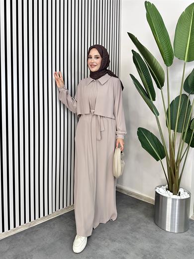 Rüzgarlıklı Ferace - Taş