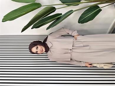 Rüzgarlıklı Ferace - Taş