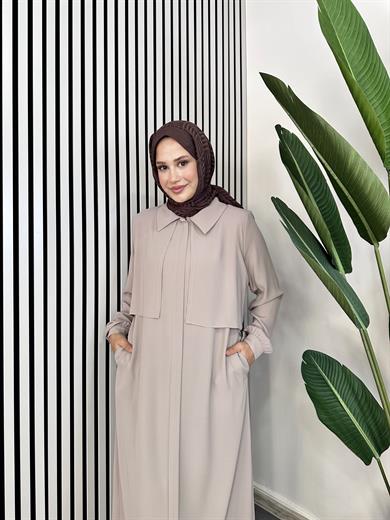 Rüzgarlıklı Ferace - Taş