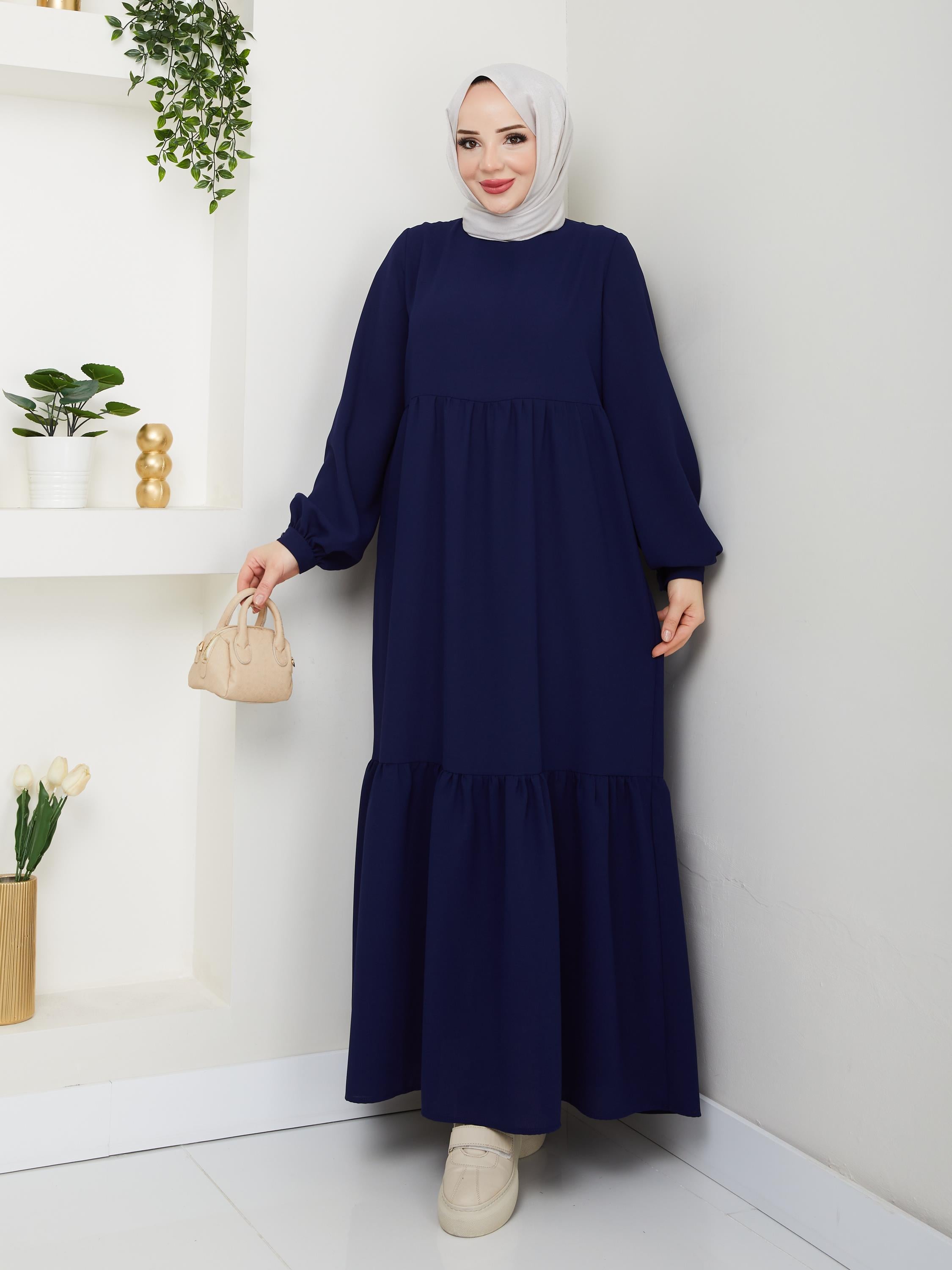 Kevser Elbise - Lacivert